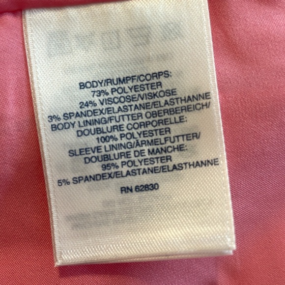 Lands End women’s size 8 pink blazer - Picture 8 of 10